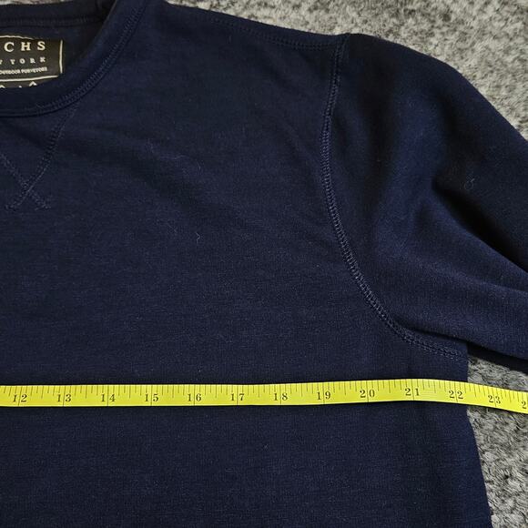 JACHS NEW YORK Men’s Medium Premium Outdoor Crew Neck Long Sleeve Sweater - Picture 6 of 7